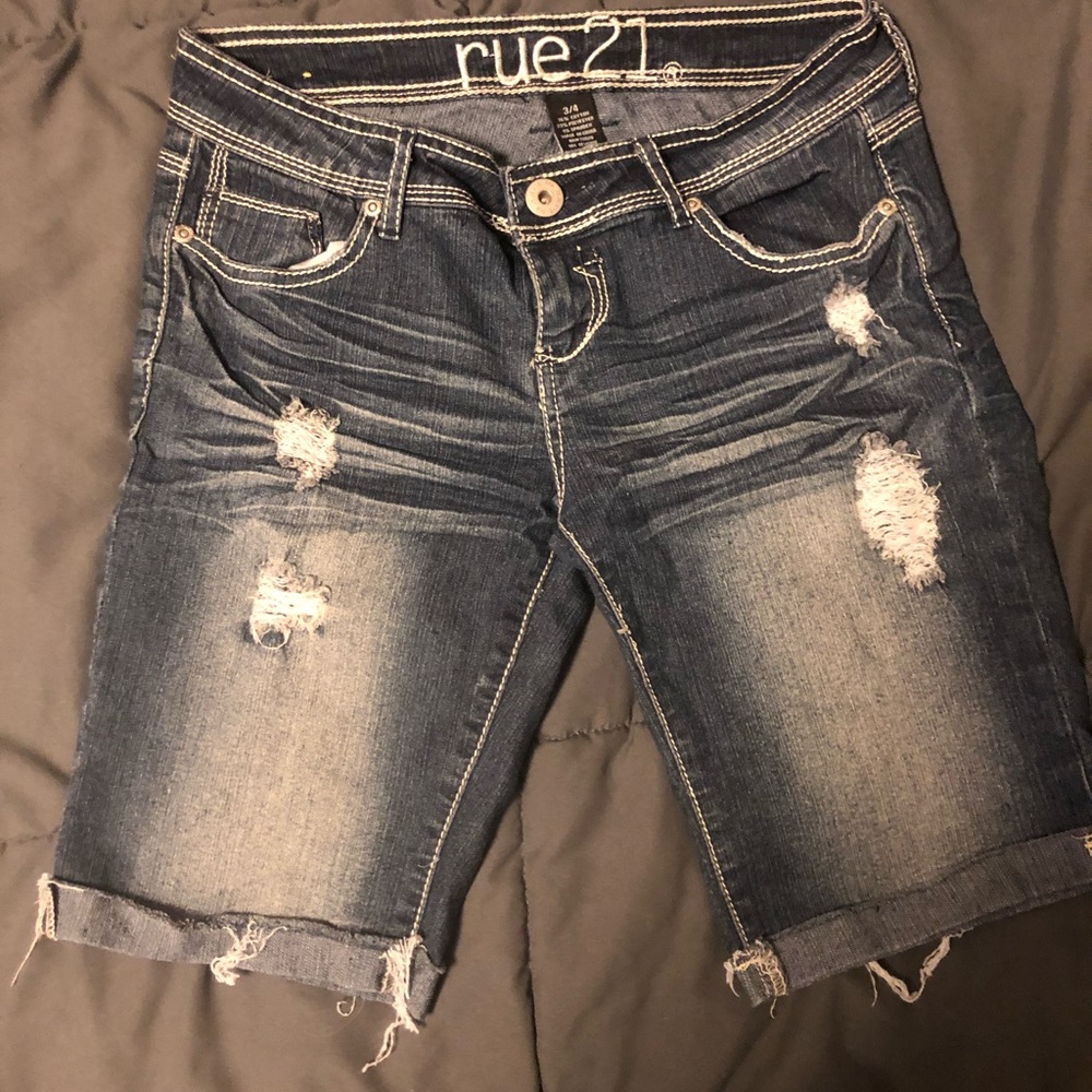 Jean shorts